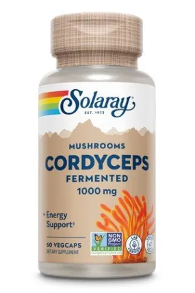 Solaray Organically Grown Cordyceps Mushroom 60 VegCap