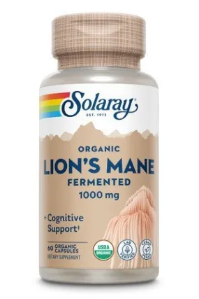 Solaray Organically Grown Lion's Mane Mushroom 60 VegCap