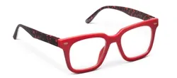 Startlet Red/ Leopard Tortoise Readers Glasses Strength 3.00