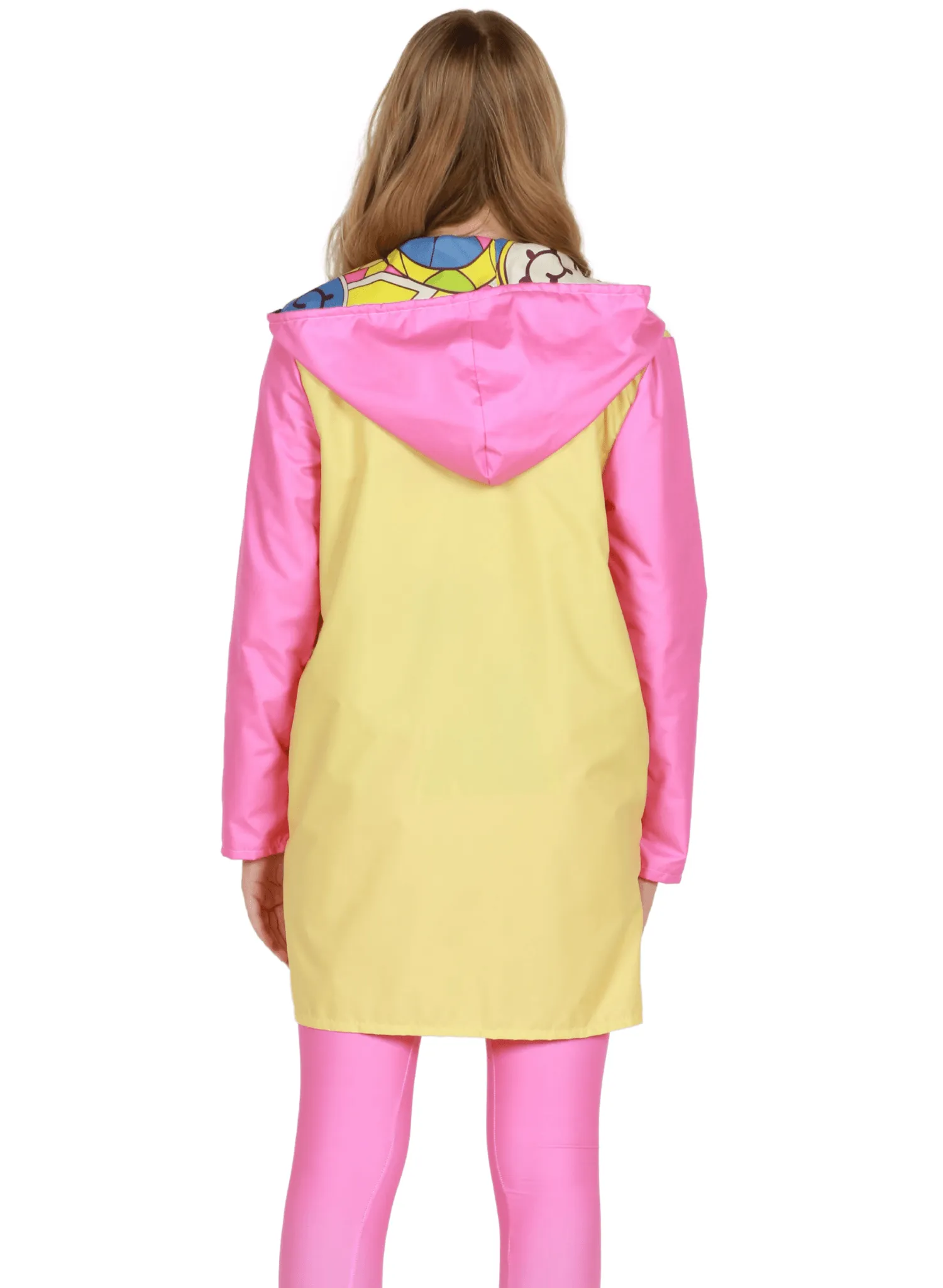 Suki Color Block Waterproof Raincoat