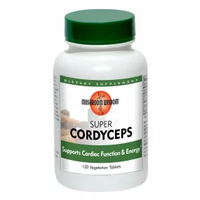 Super Cordyceps 120 vegtabs by Mushroom Wisdom, Inc.