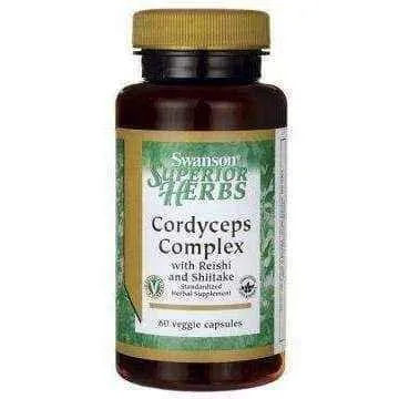 SWANSON Cordyceps complex x 60 capsules