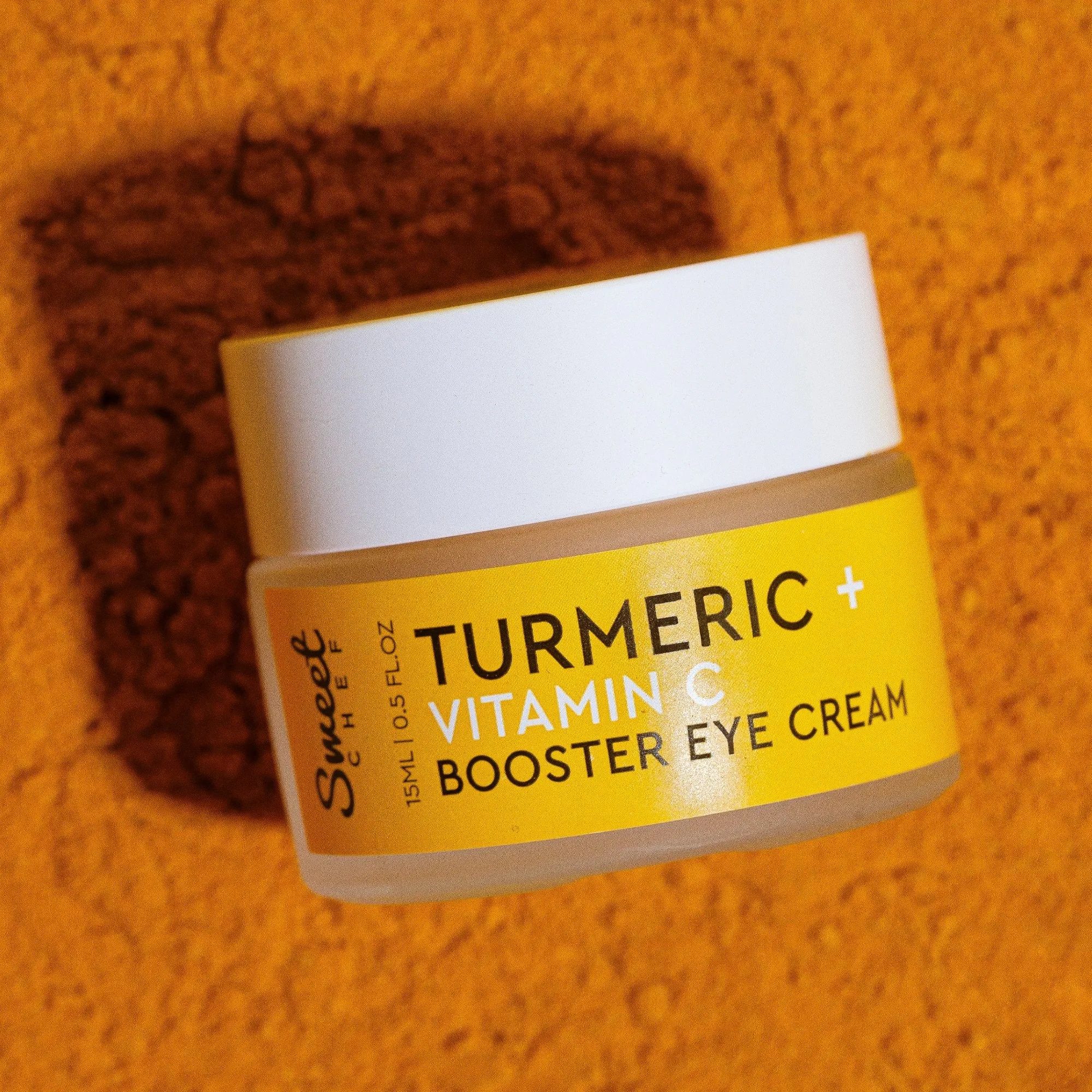 SWEET CHEF

Turmeric   Vitamin C Booster Eye Cream( 15ml)