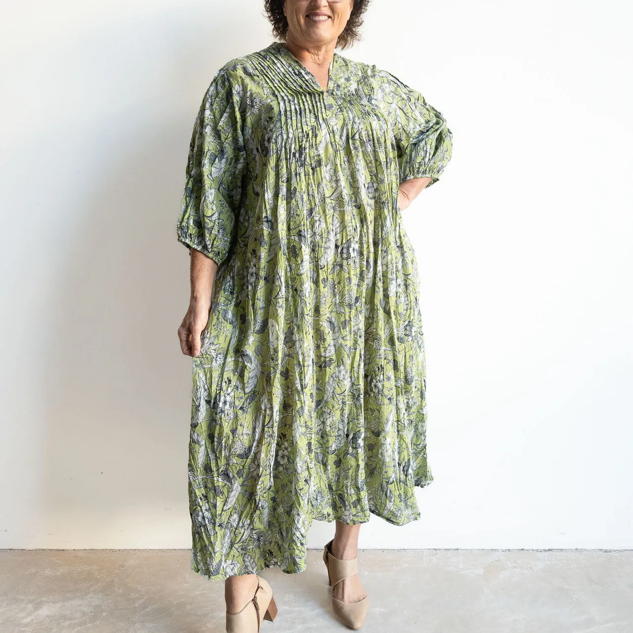 The Wanderer Tunic Dress - Botanical