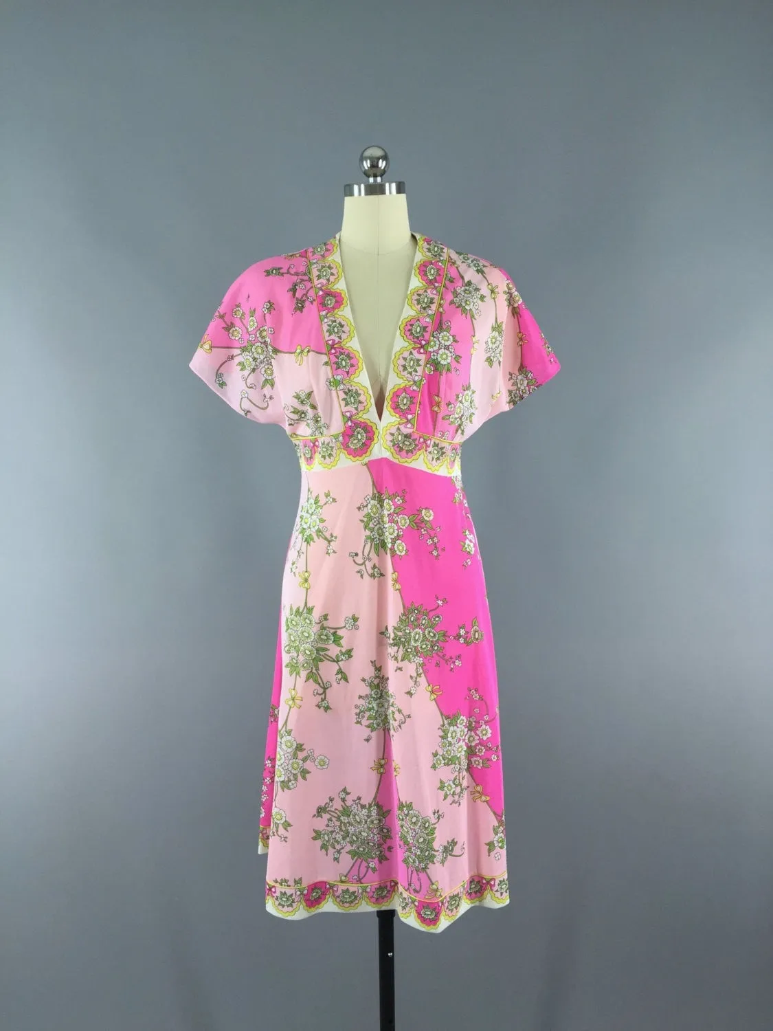 Vintage 1960s Emilio Pucci Nightgown Slip Dress