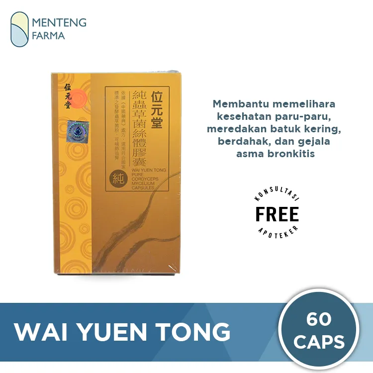 Wai Yuen Tong Pure Cordyceps Mycelium Capsules