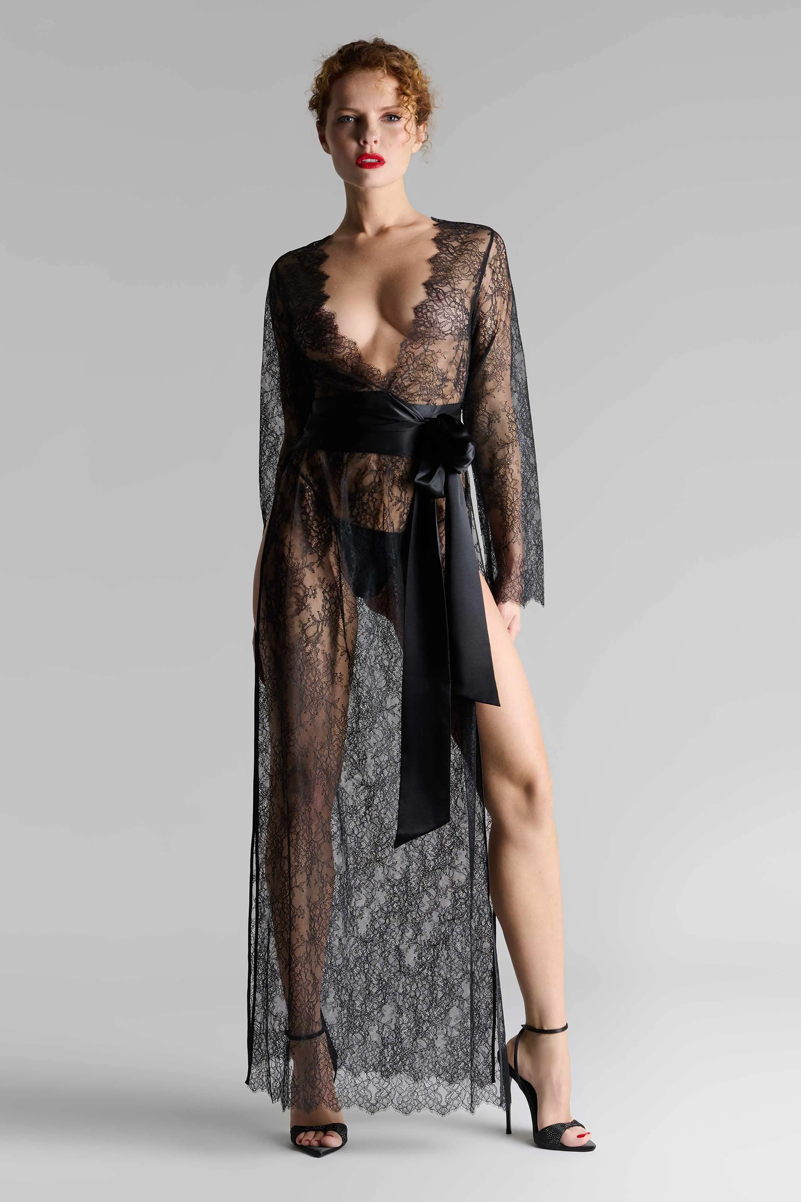 Wrap over long dress - Rendez-Vous Private