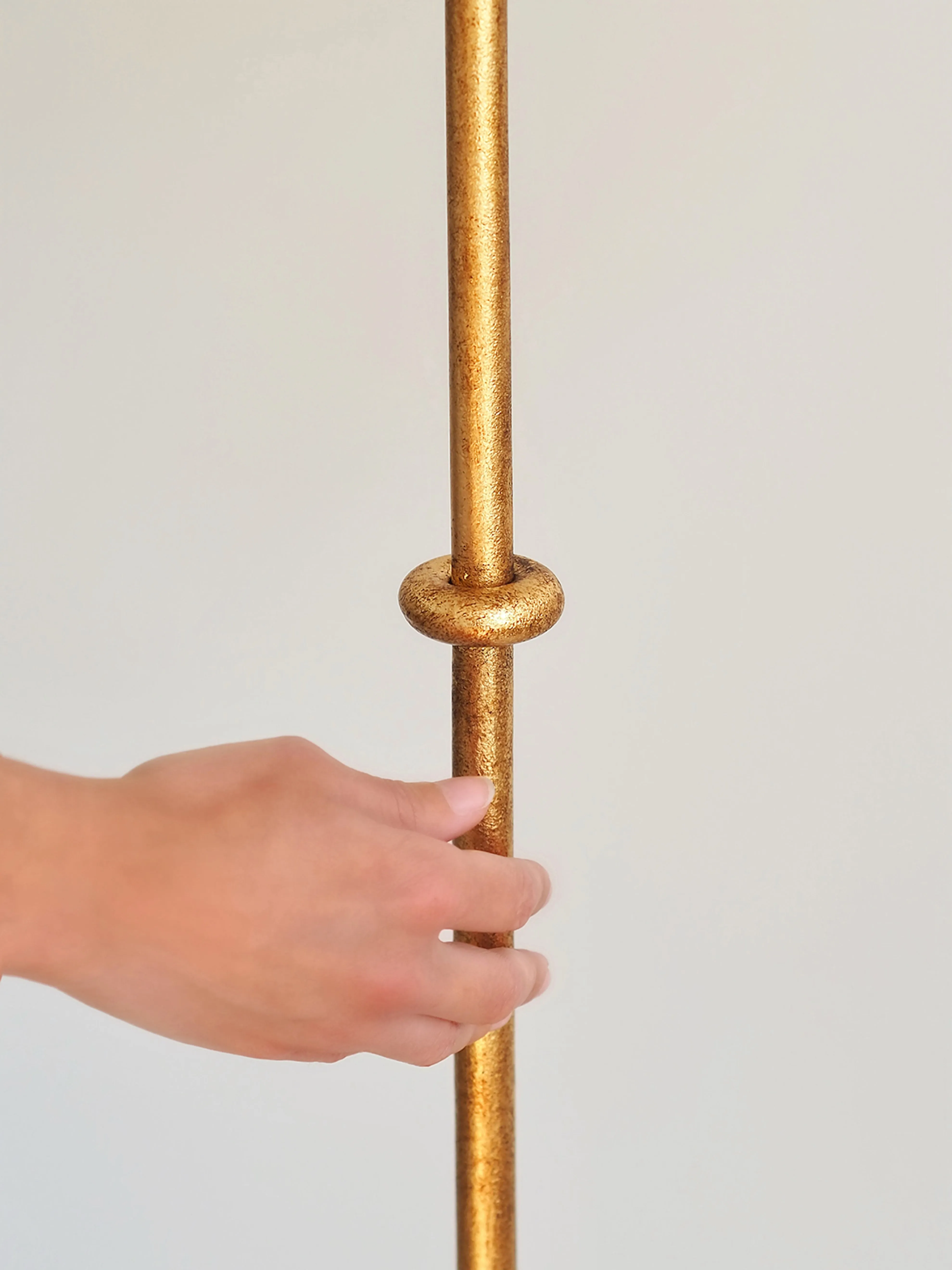 Zealous Gold Floor Lamp