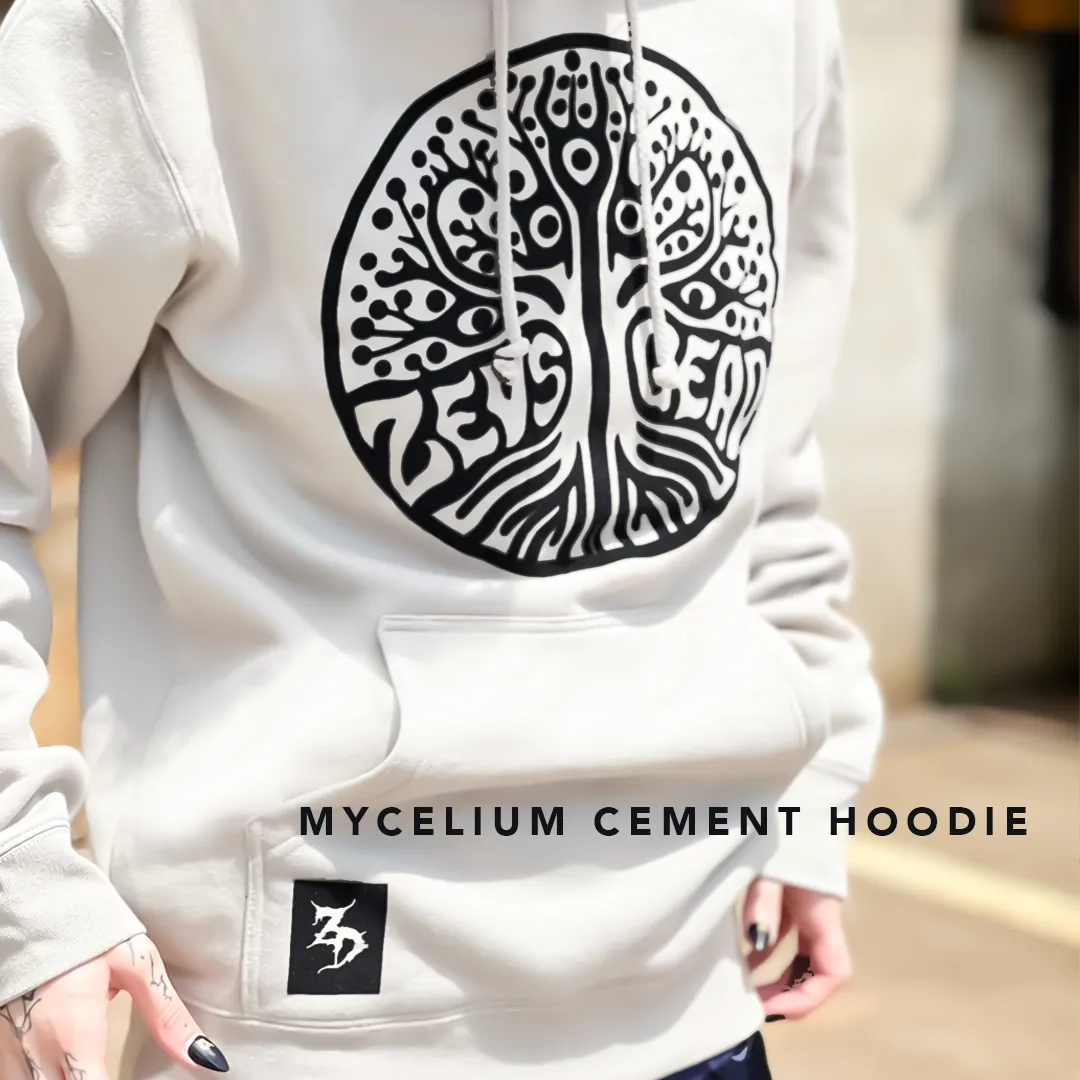 ZEDS DEAD - Mycelium Cement Pullover Hoodie