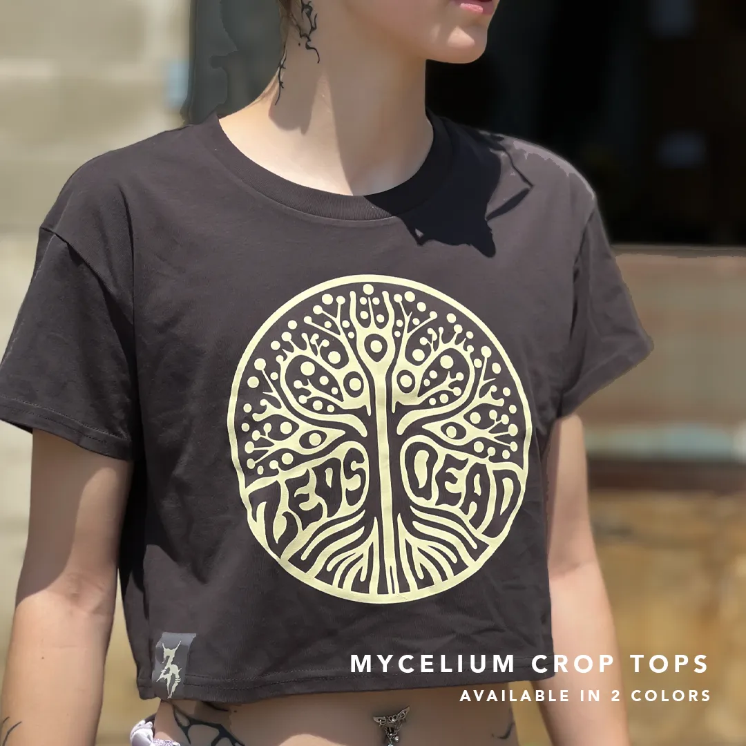 Zeds Dead - Mycelium - Coal Crop Top